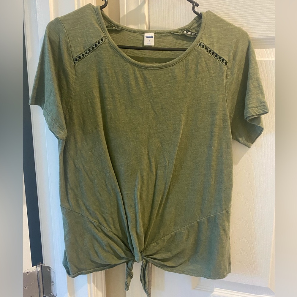 Green Old Navy Short Sleeve Top